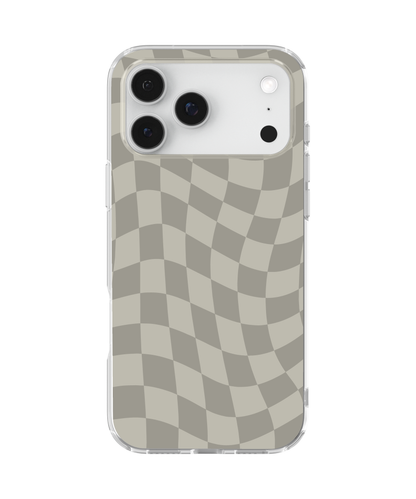 River Rock Wavy Checkers Clear Case Insert