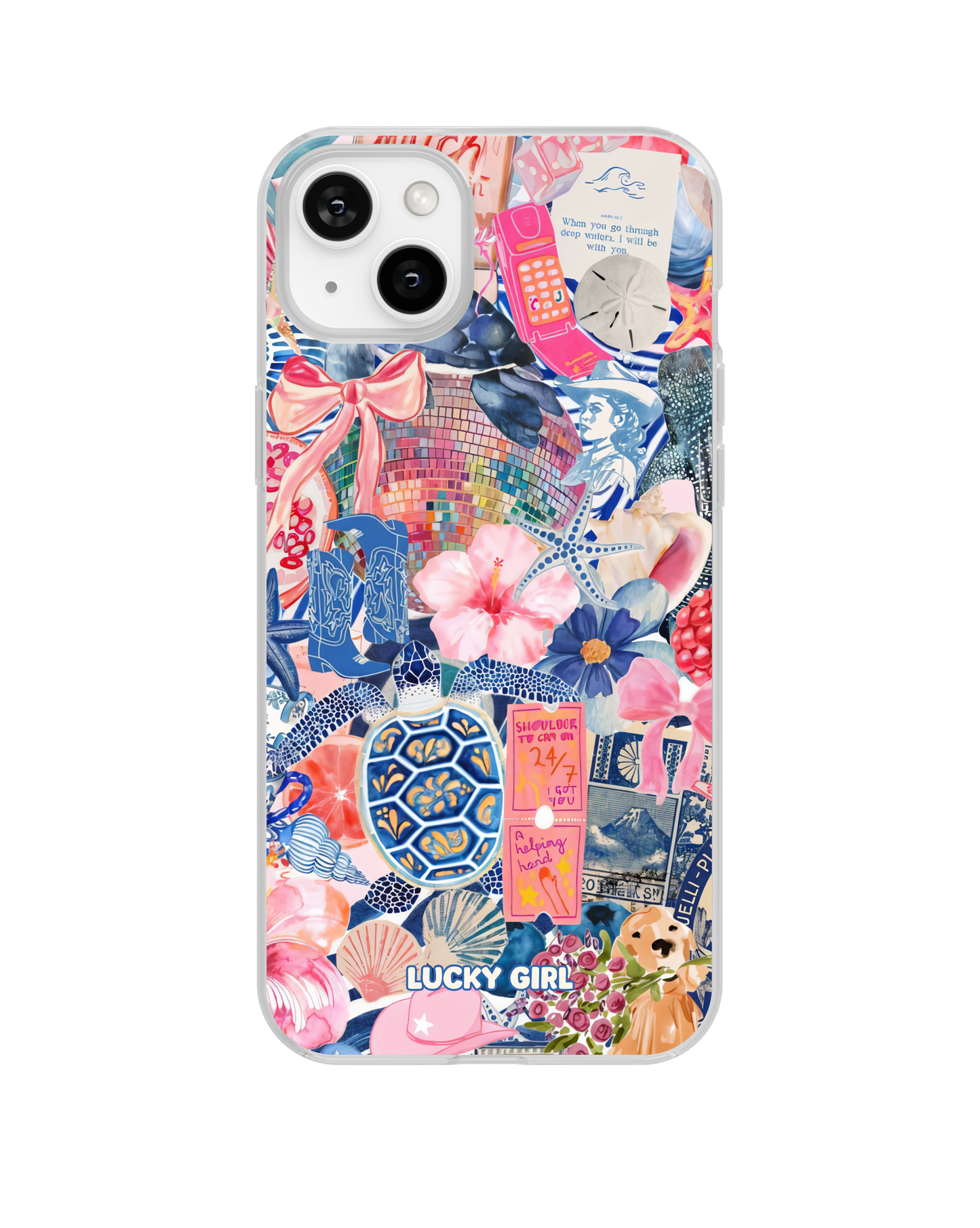 Seas the Day Clear Case Insert
