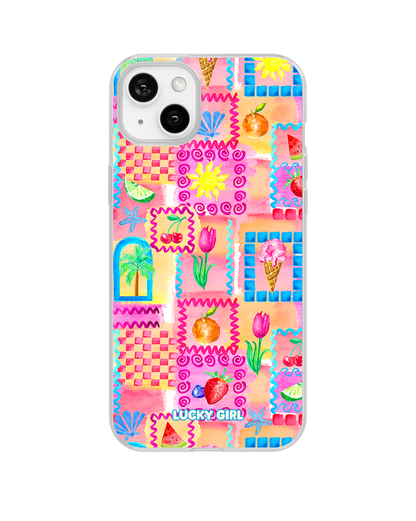 Summer Scrapbook Clear Case Insert