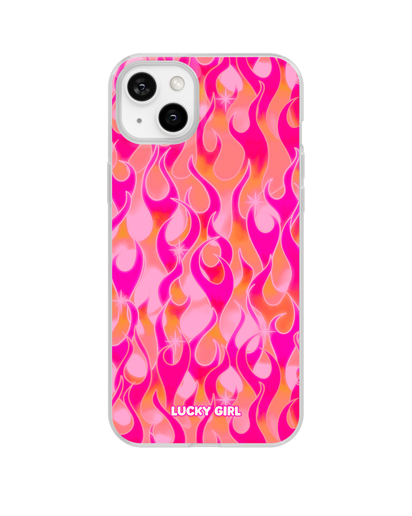 Fever Flames Clear Case Insert