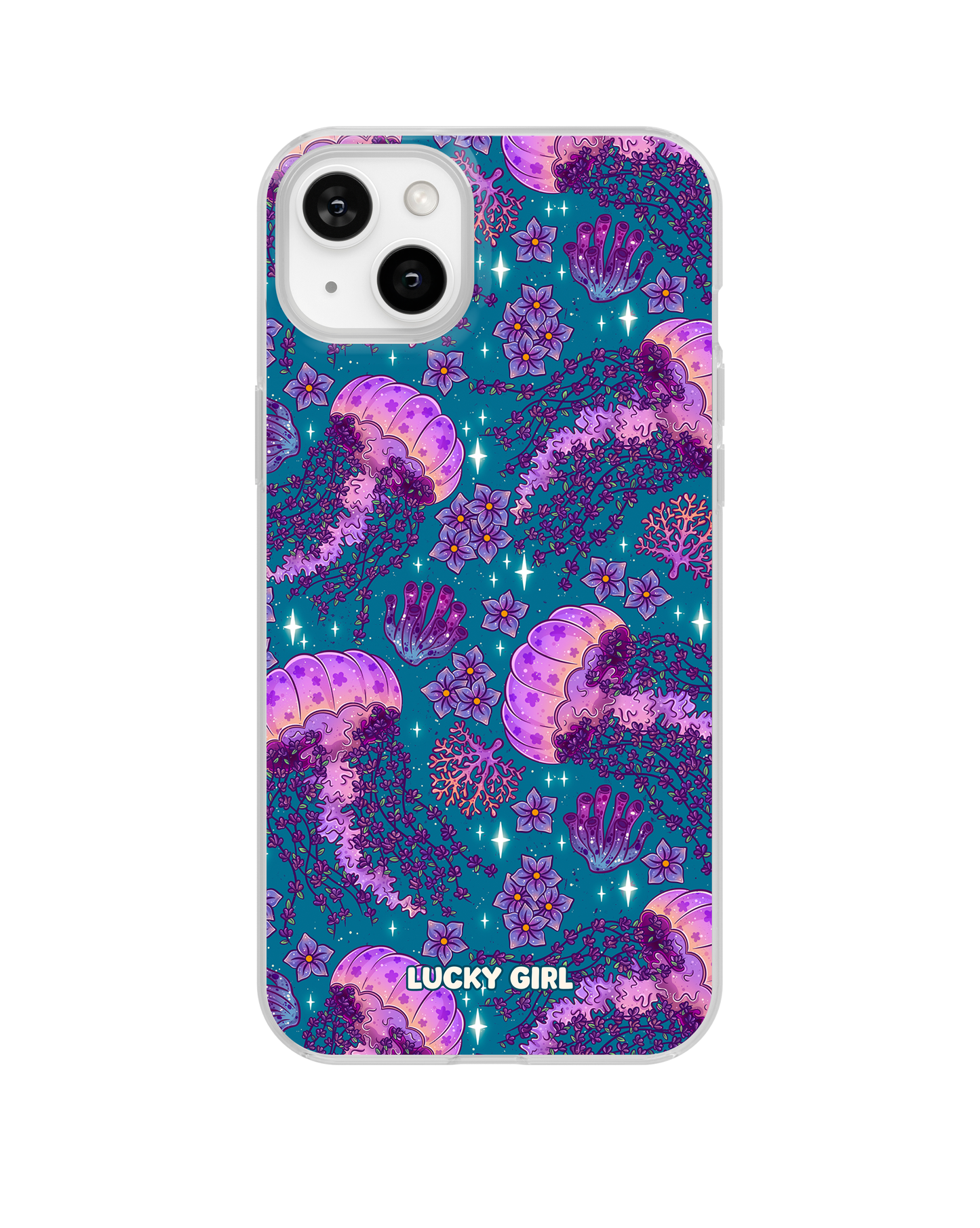 Jellyfish Dreams Clear Case Insert