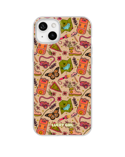 Happy Camper Clear Case Insert