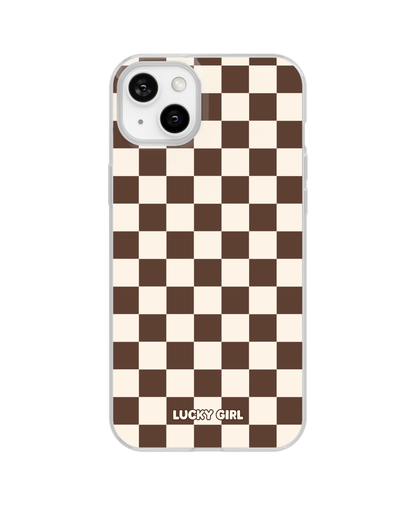 Espresso Checkers II Clear Case Insert
