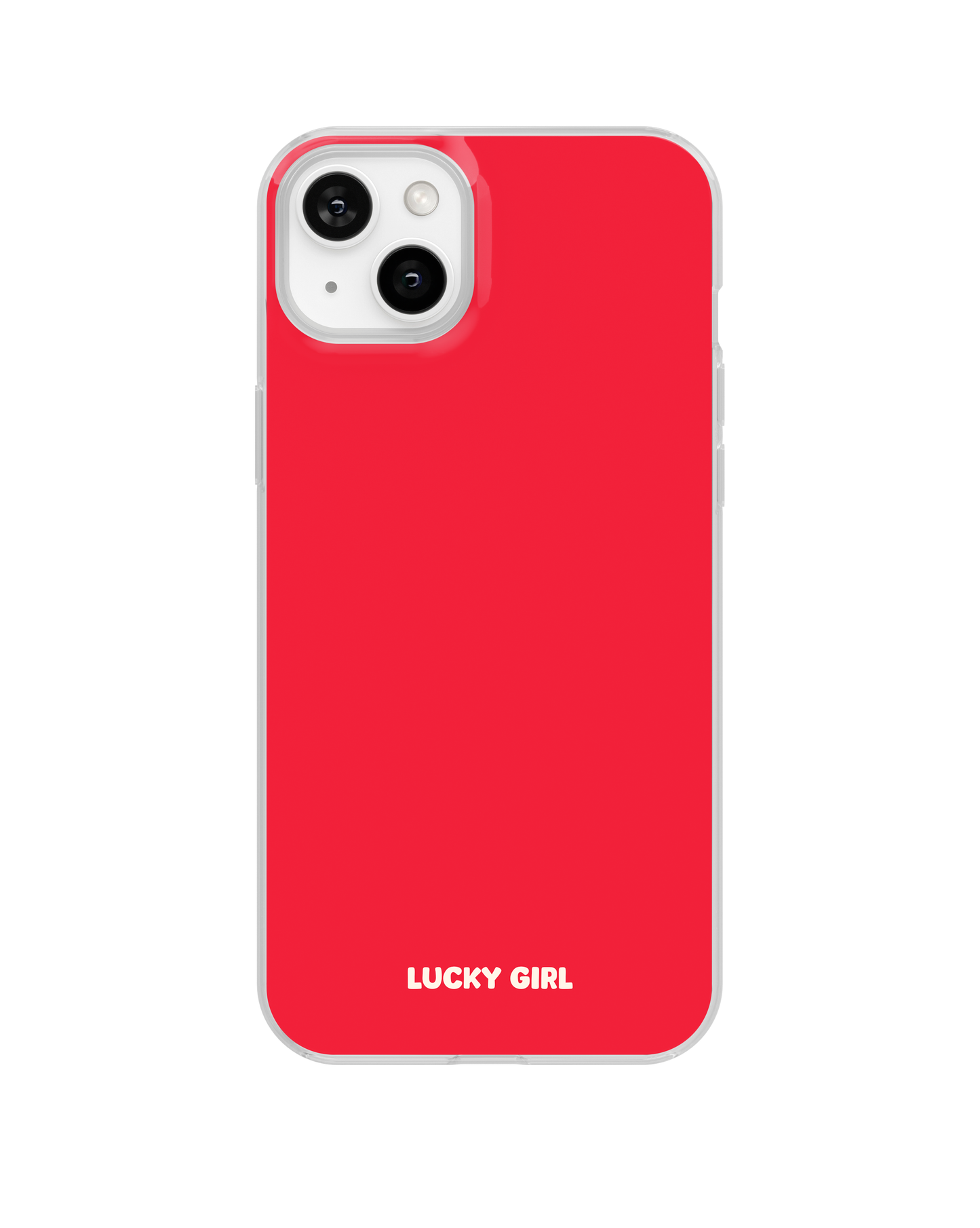 Vermillion Solids Clear Case Insert