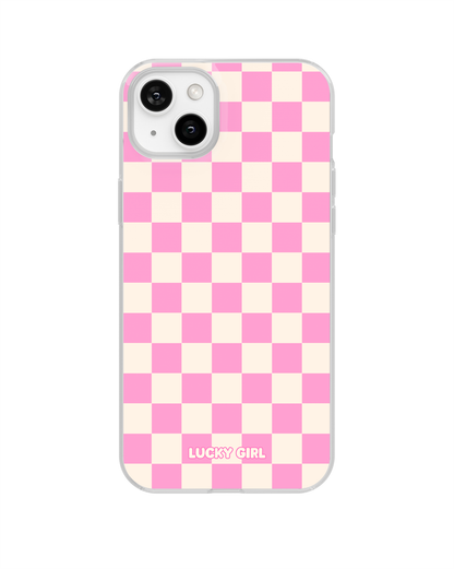 Bubblegum Checkers II Clear Case Insert