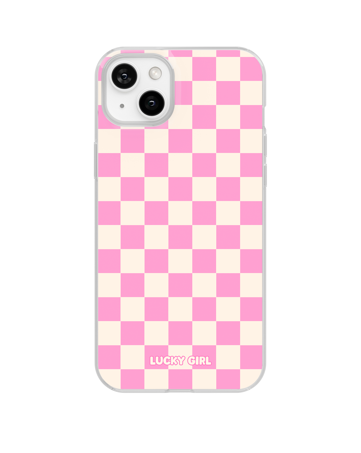 Bubblegum Checkers II Clear Case Insert