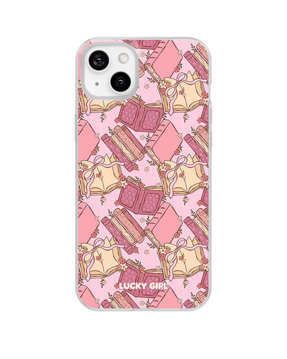 Pink Prose Clear Case Insert