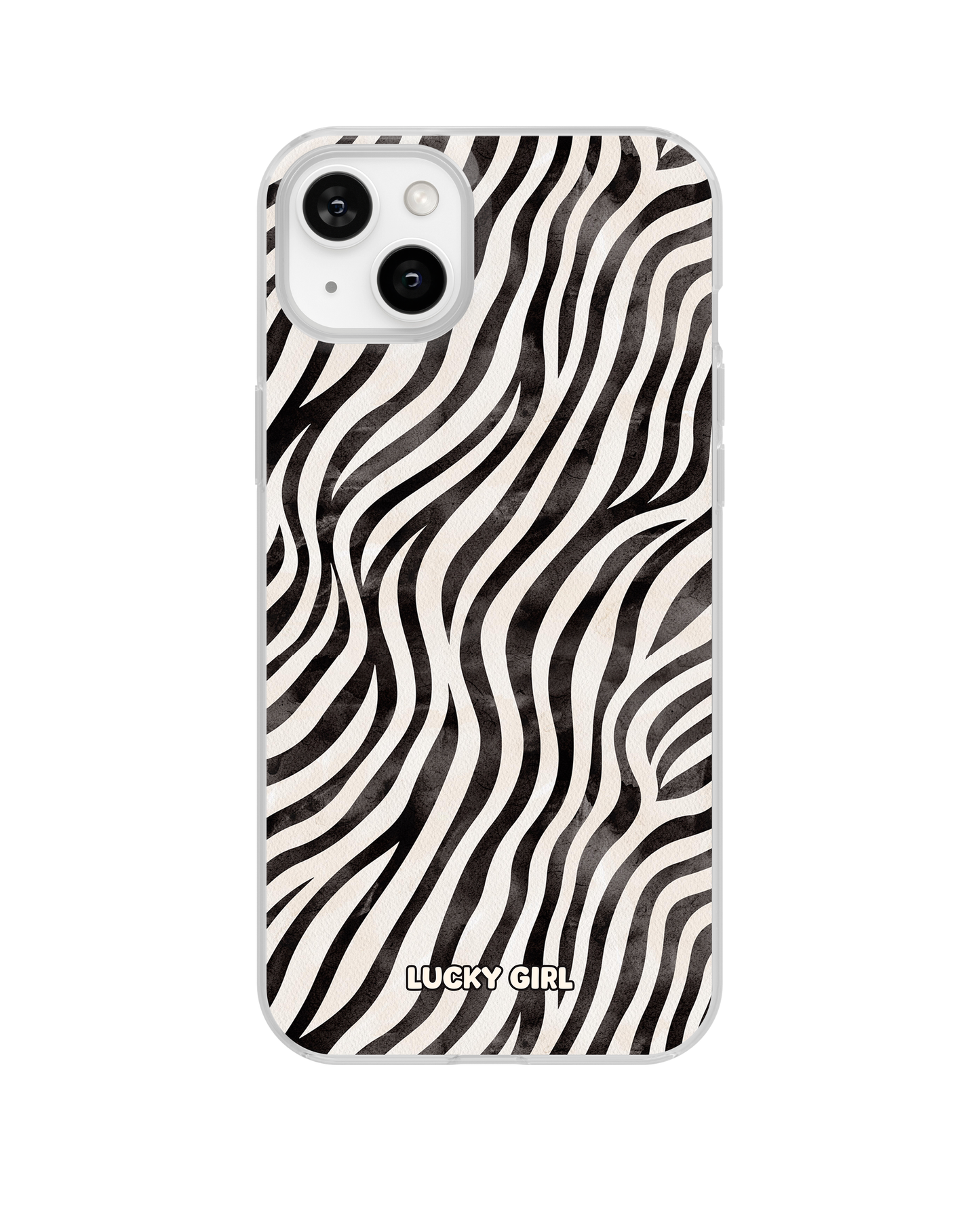 Classic Zebra Clear Case Insert