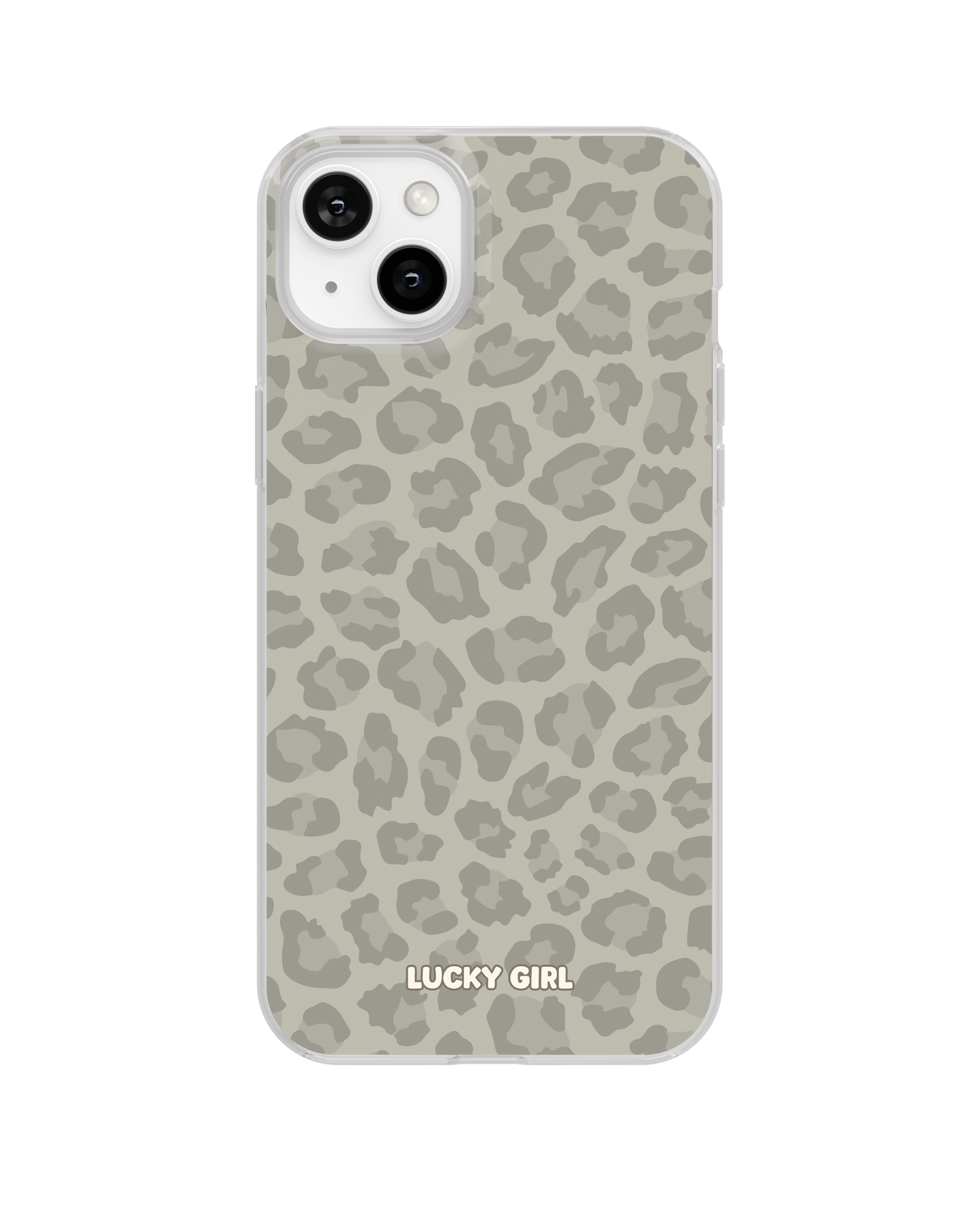 River Rock Leopard Clear Case Insert