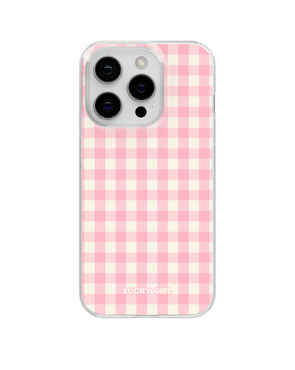 Cupcake Gingham Clear Case Insert