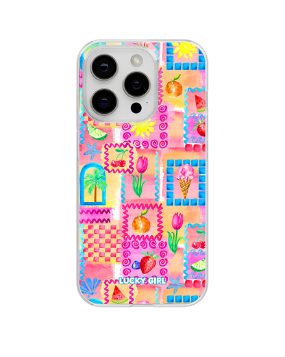 Summer Scrapbook Clear Case Insert