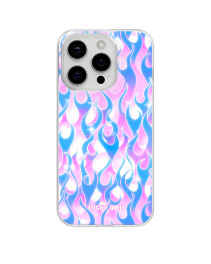 Ultraviolet Flames Clear Case Insert
