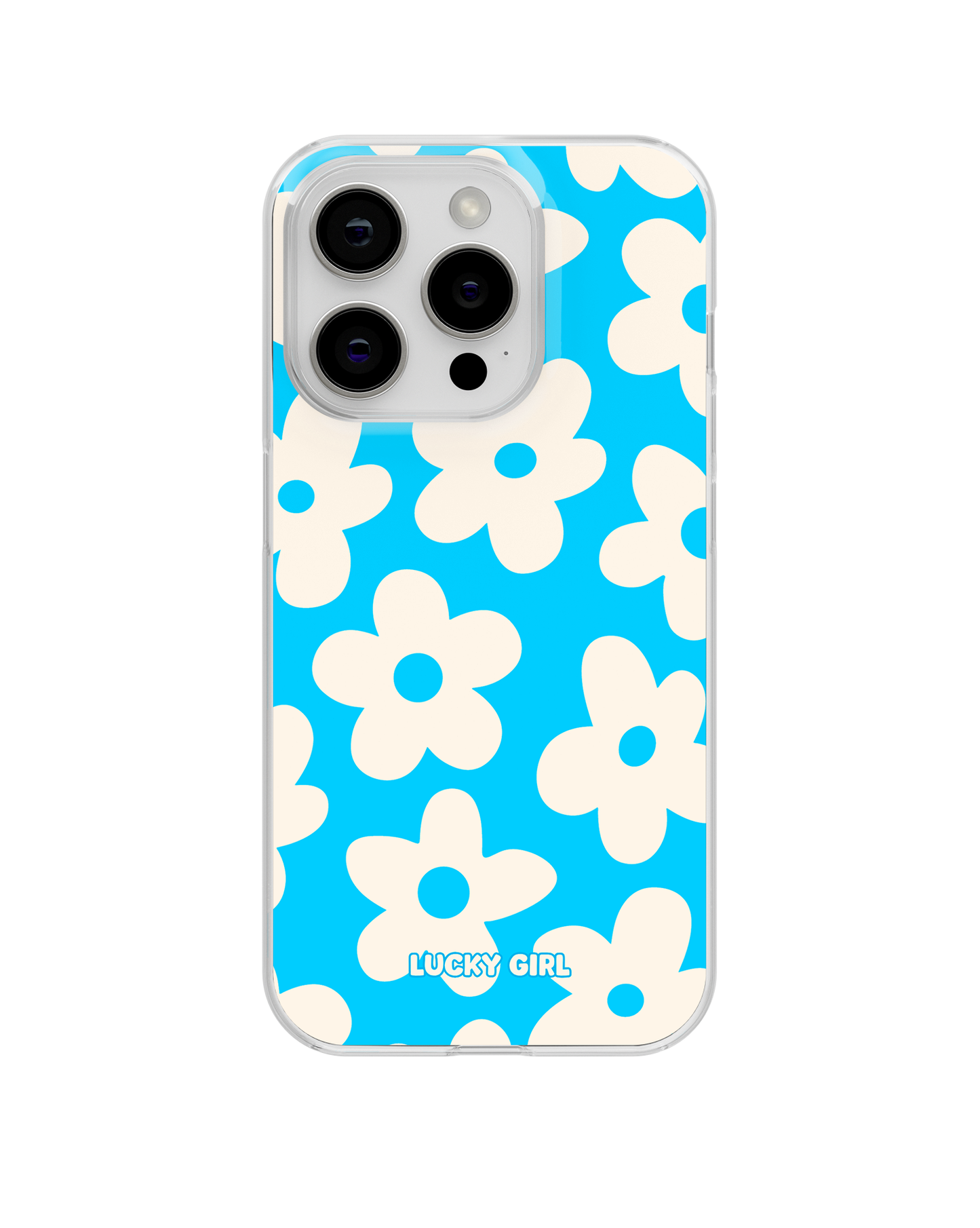 Sky Big Blooms Clear Case Insert