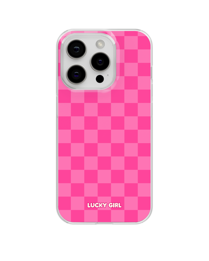 It Girl Checkers Clear Case Insert