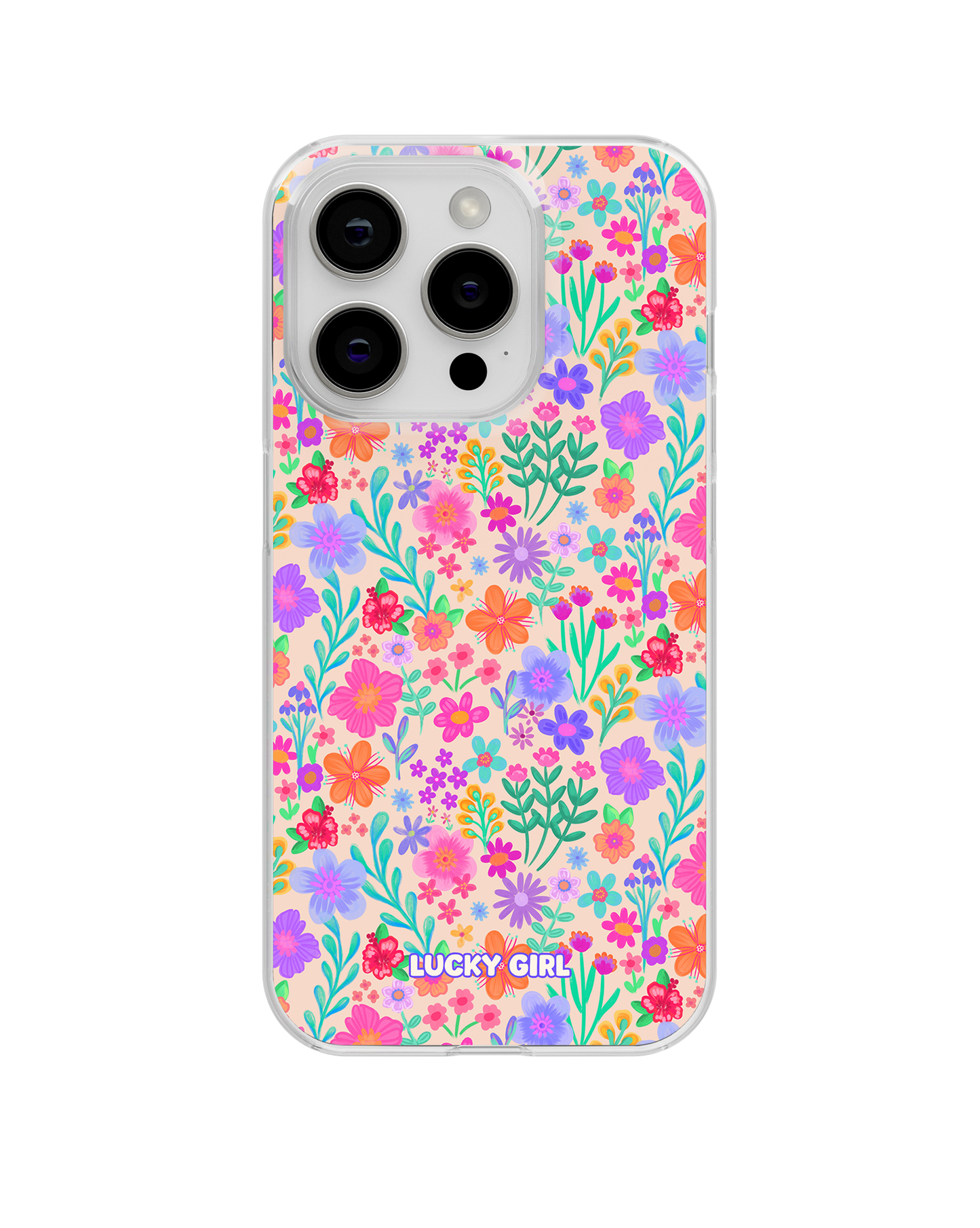 Neon Garden Clear Case Insert