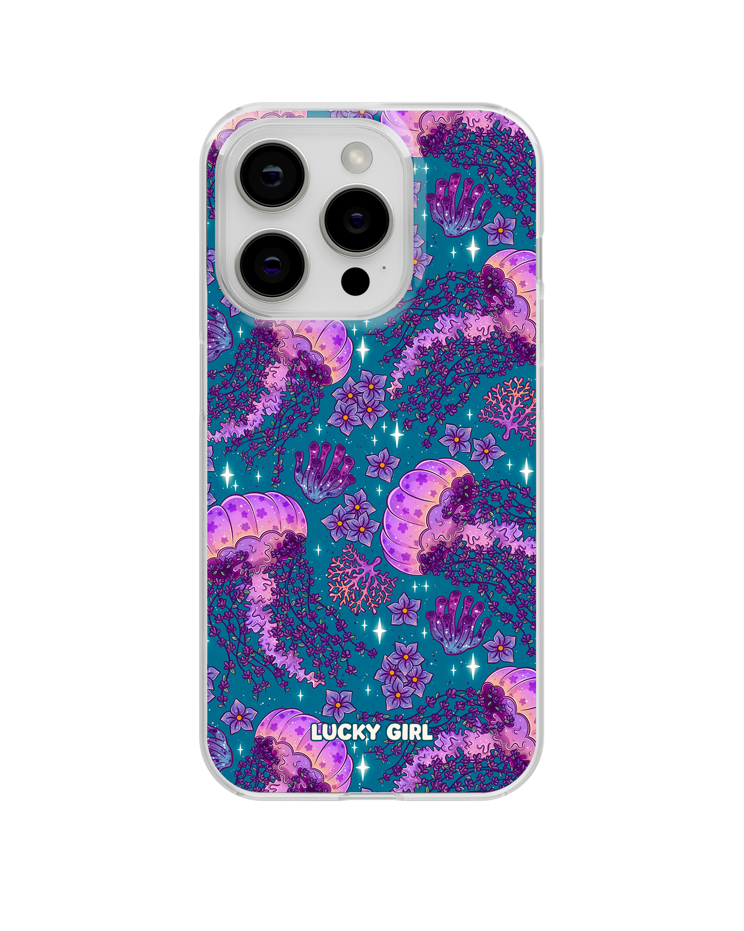 Jellyfish Dreams Clear Case Insert