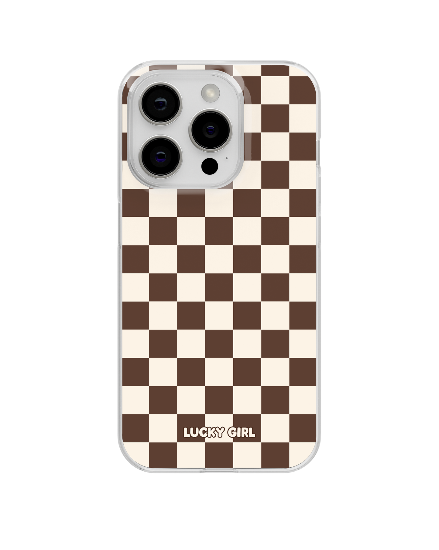 Espresso Checkers II Clear Case Insert