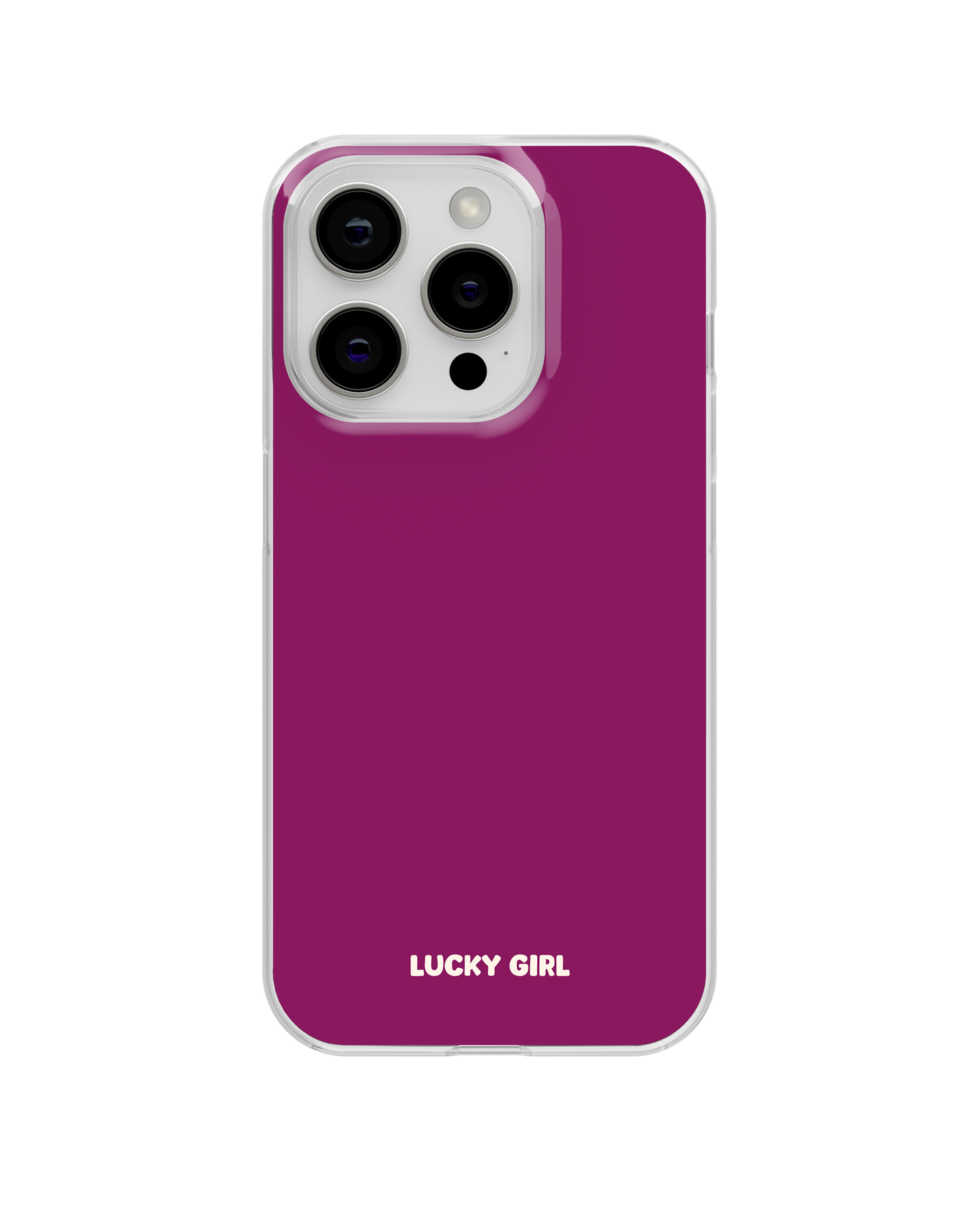 Velvet Solids Clear Case Insert