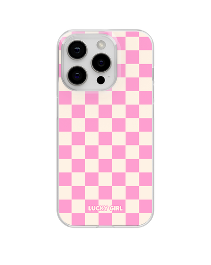Bubblegum Checkers II Clear Case Insert
