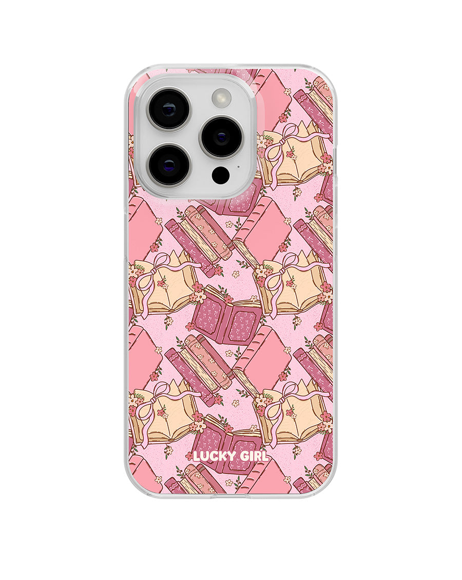 Pink Prose Clear Case Insert
