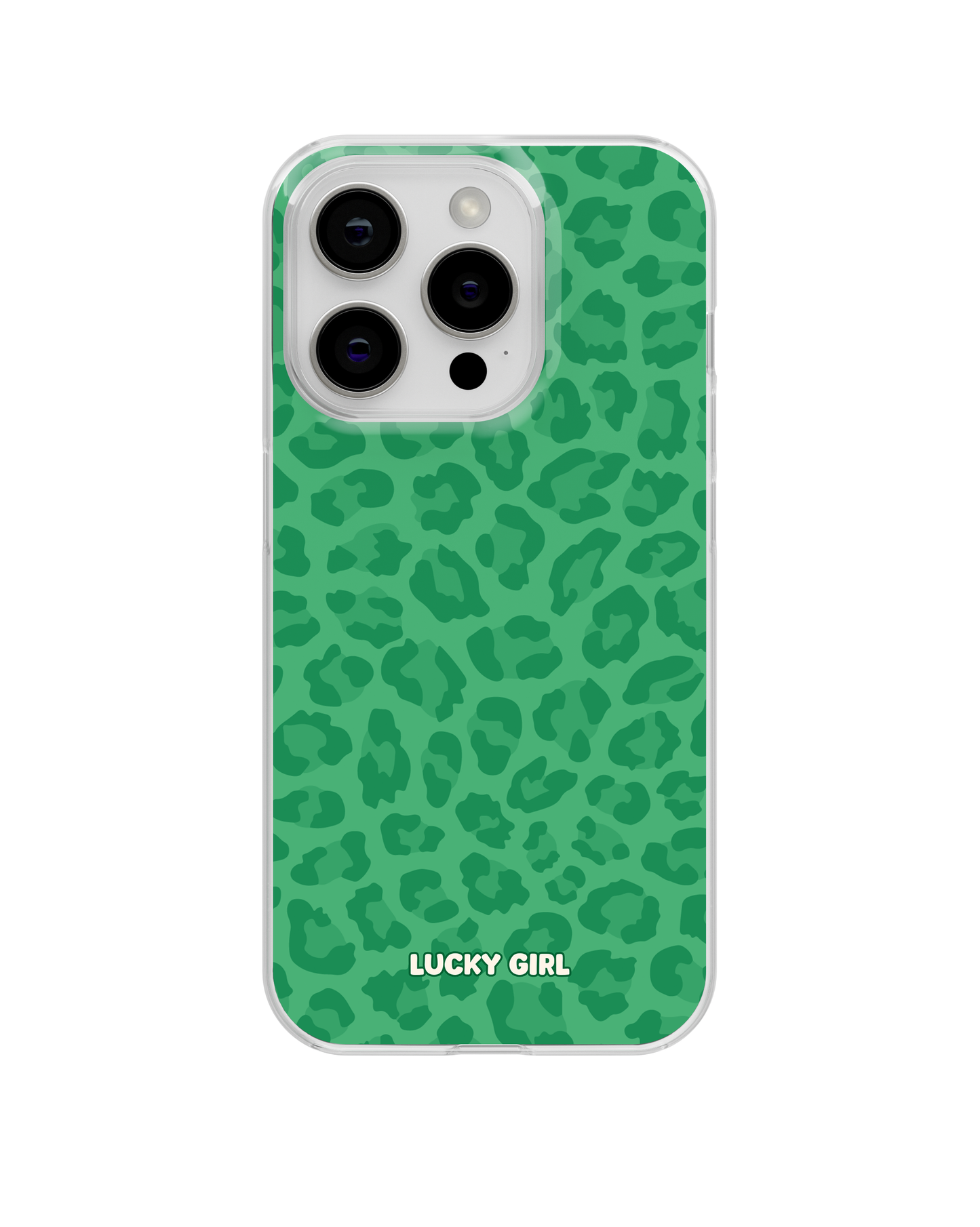 Emerald City Leopard Clear Case Insert