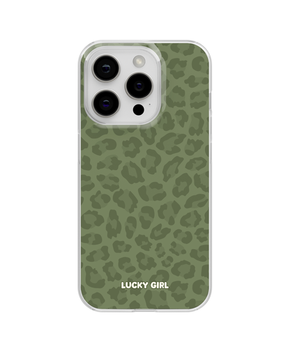 Moss Leopard Clear Case Insert