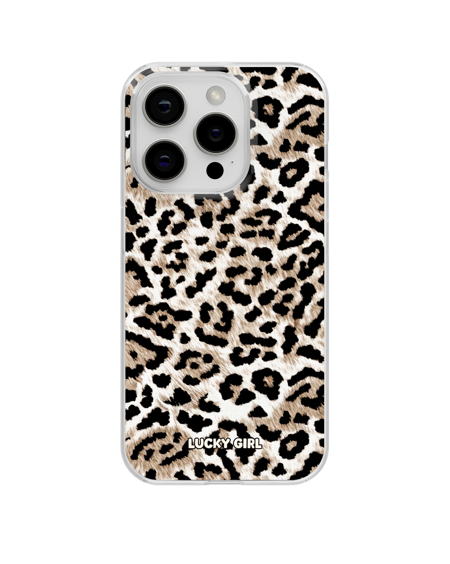 Wild Leopard Clear Case Insert