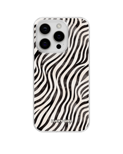 Classic Zebra Clear Case Insert