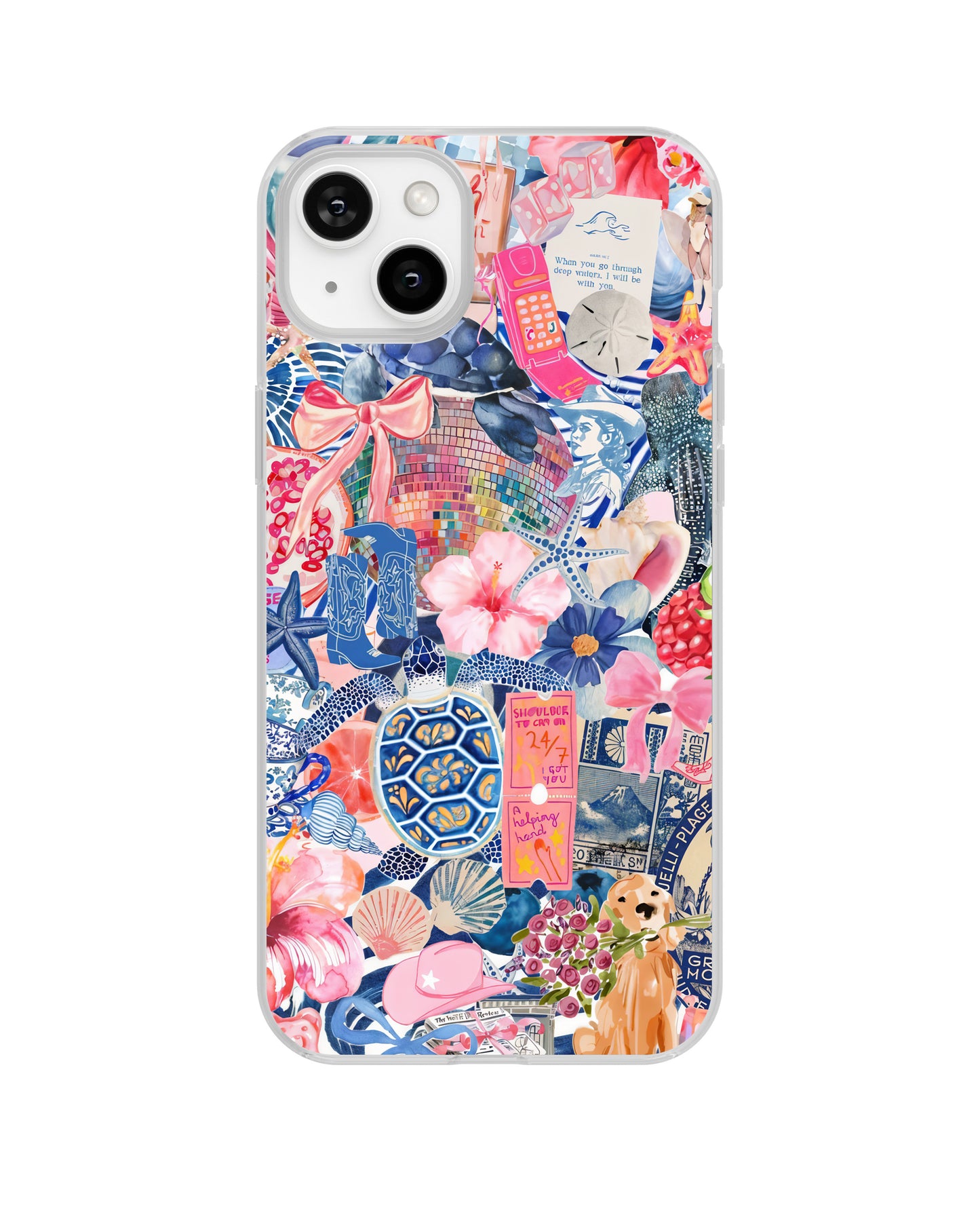 Seas the Day Clear Case Insert