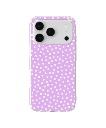 Lilac Dots Clear Case Insert