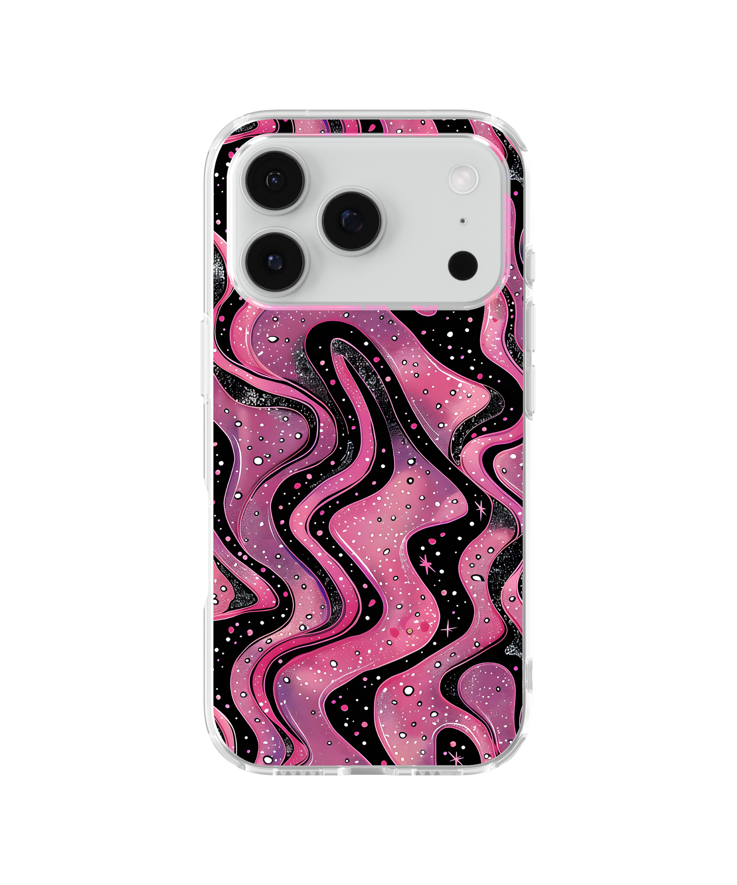 Astral Dusk Holographic Clear Case Insert