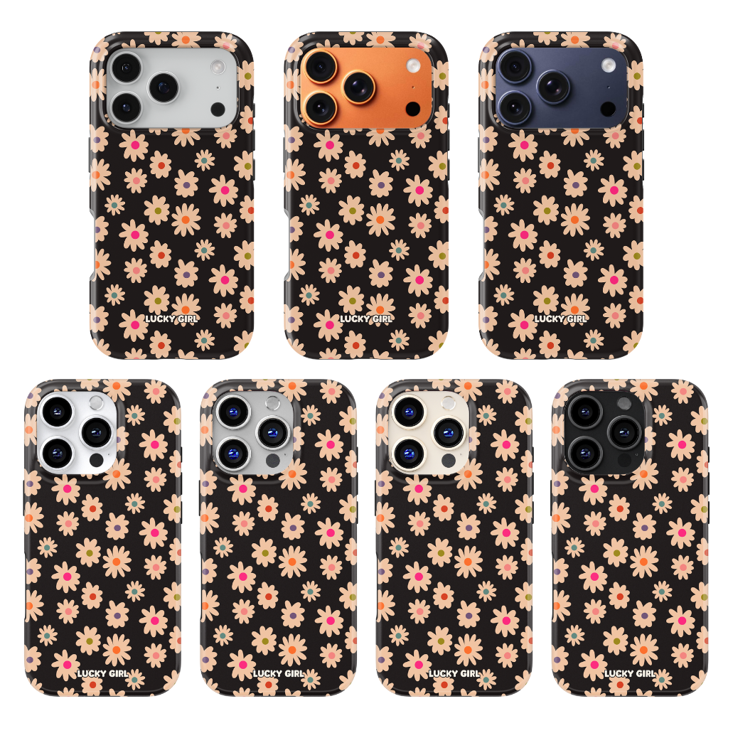 Daisies In The Dark Phone Case