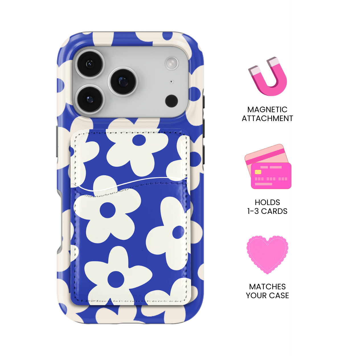 Providence Big Blooms MagSafe Card Holder