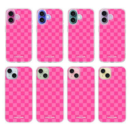 It Girl Checkers Clear Case Insert