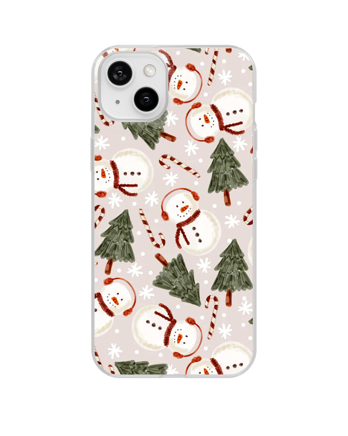 Snow Day Clear Case Insert