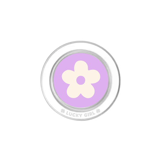 Lilac Big Blooms Phone Grip Insert