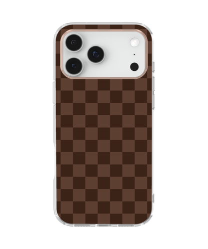 Espresso Checkers Clear Case Insert