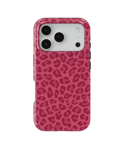 Black Cherry Leopard MagSafe Phone Case
