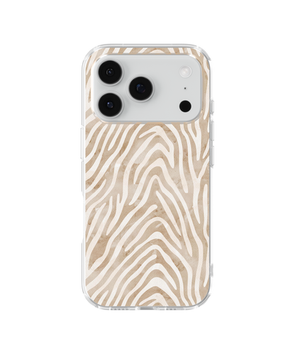 Sandstone Zebra Clear Case Insert