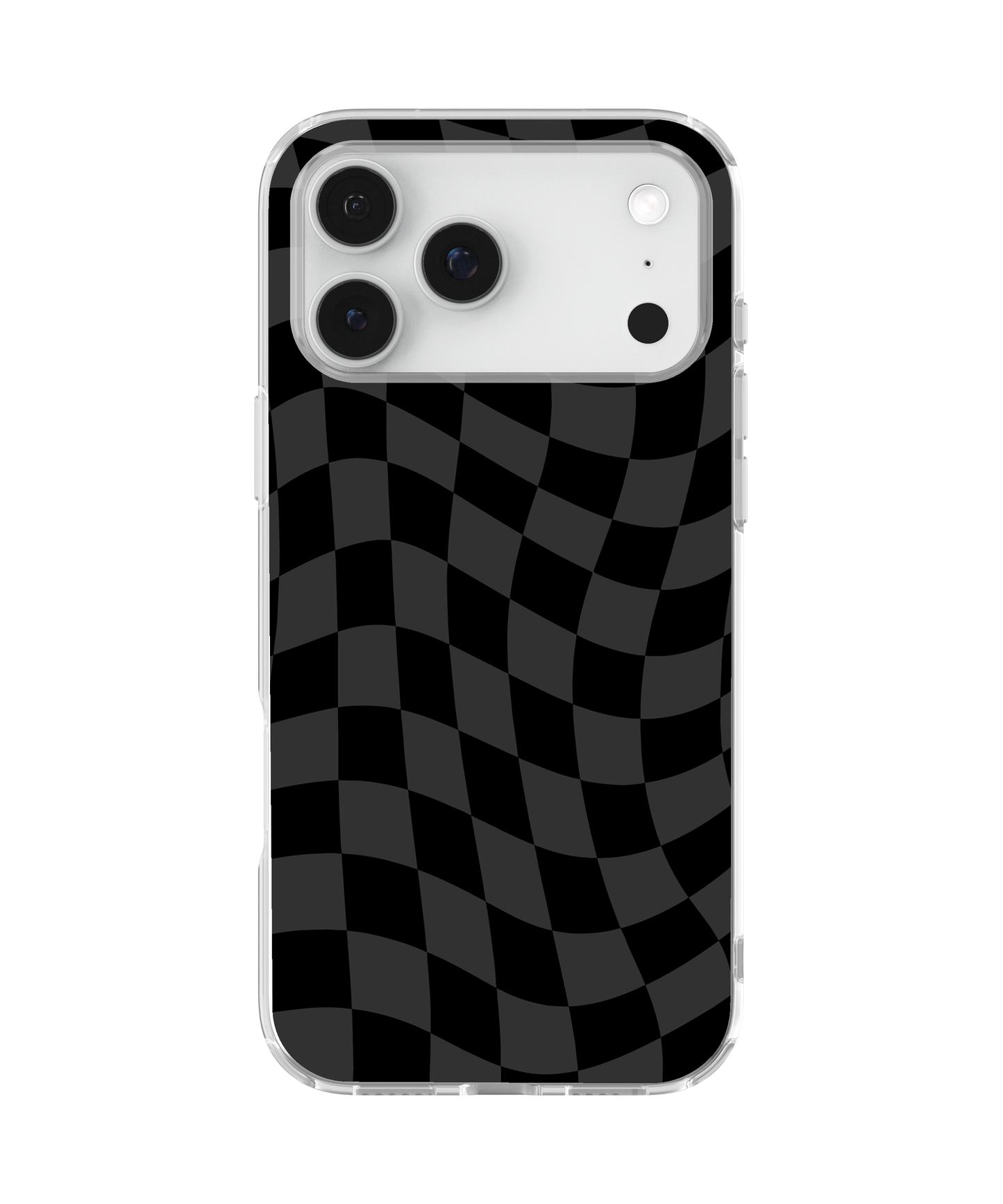 Onyx Wavy Checkers Clear Case Insert