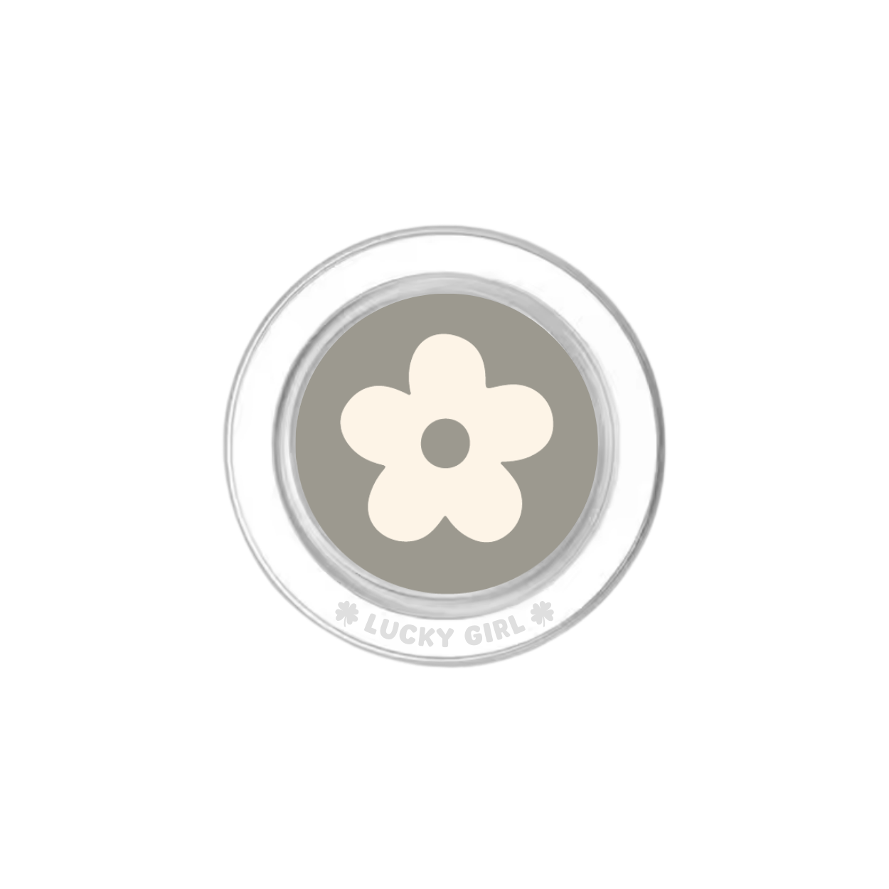 River Rock Big Blooms Phone Grip Insert
