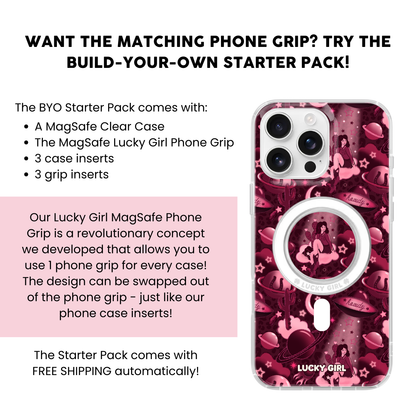 Cosmic Cowgirl Clear Case Insert