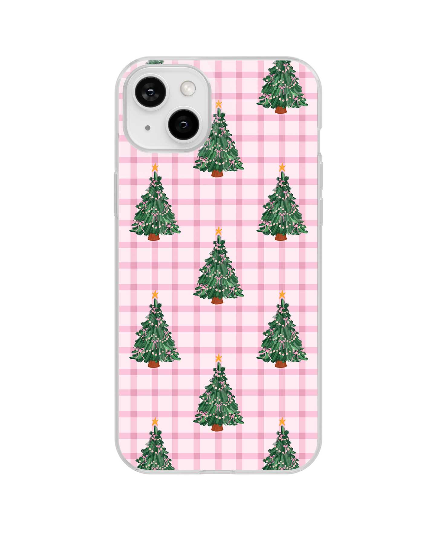 Plaid & Pine Clear Case Insert