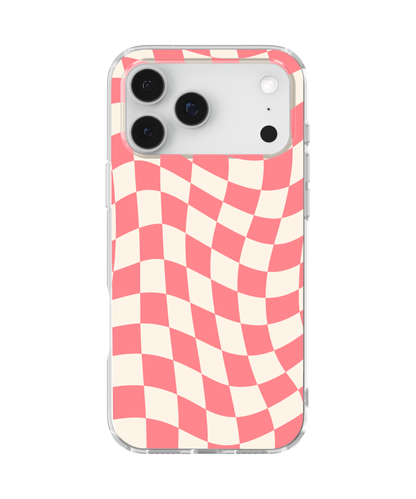 Rose All Day Wavy Checkers II Clear Case Insert