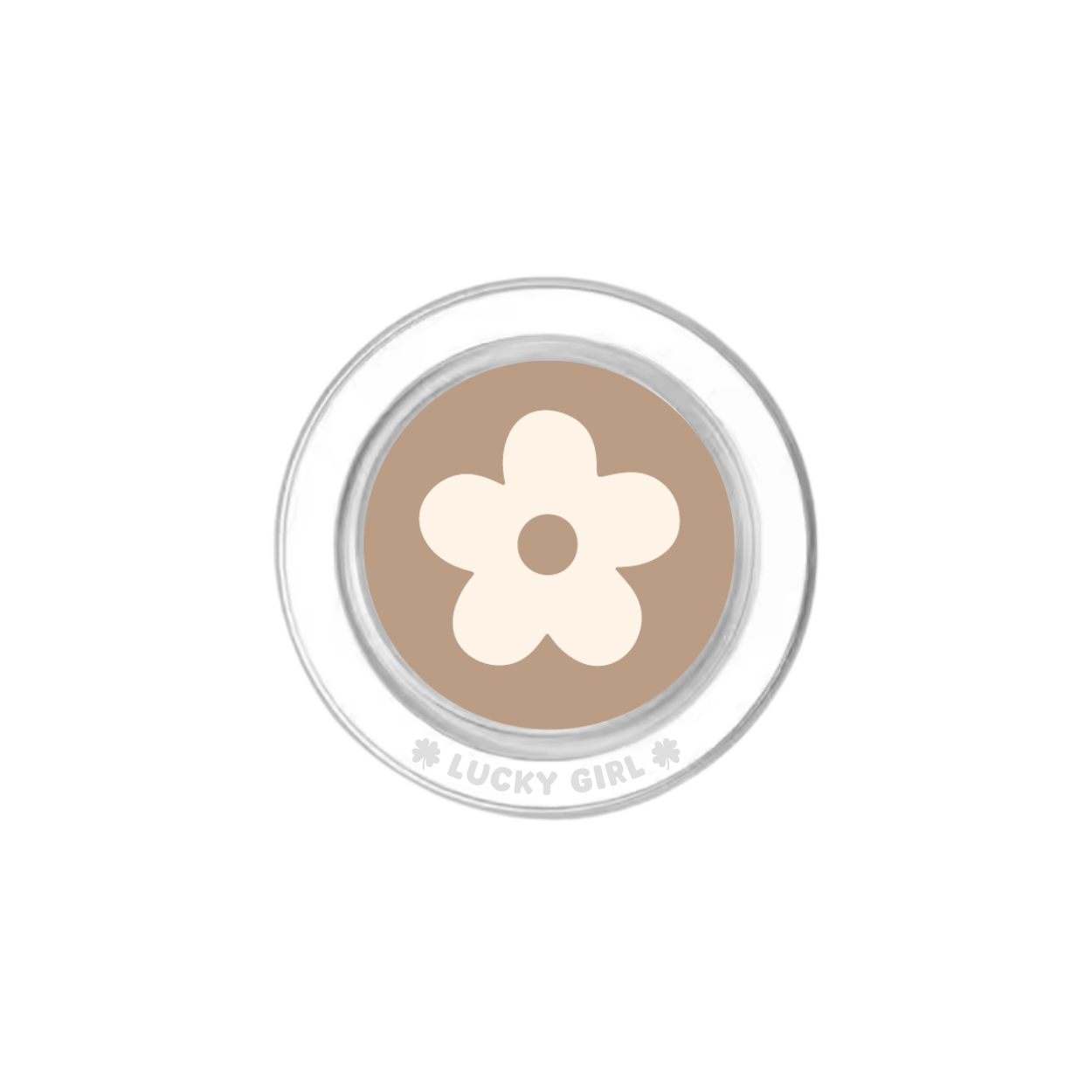 Chestnut Big Blooms Phone Grip Insert