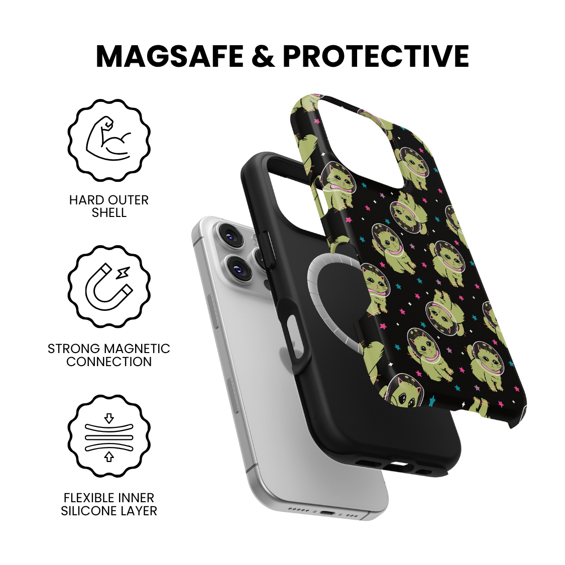 Void Meowterspace MagSafe Phone Case