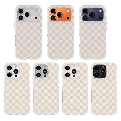 Dust Bunny Checkers Phone Case