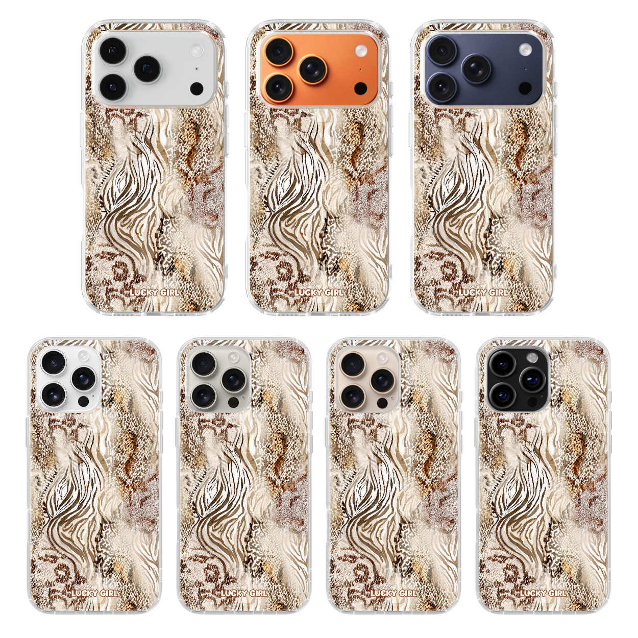 Cream Wild Thing Clear Case Insert