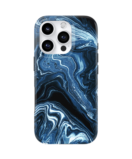 Sapphire Marble Obsession MagSafe Phone Case