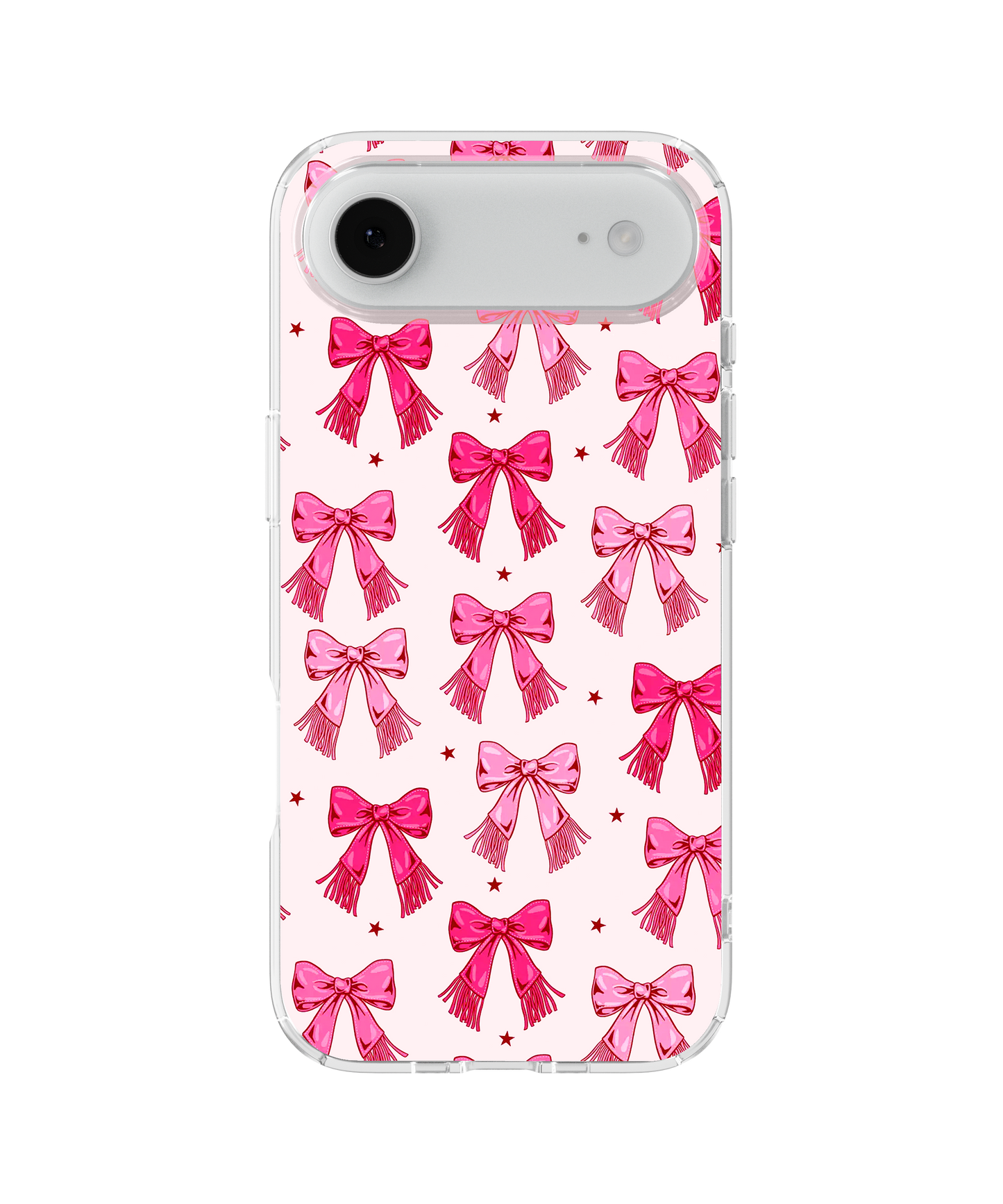 Blush Fringe Clear Case Insert